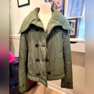 Lacote Olive double breastfed Puffer Jacket